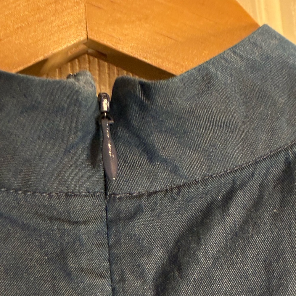 Caroline Constas Navy Blouse - Picture 6 of 11